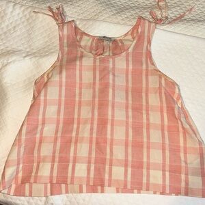 Madewell Plaid Summer Top